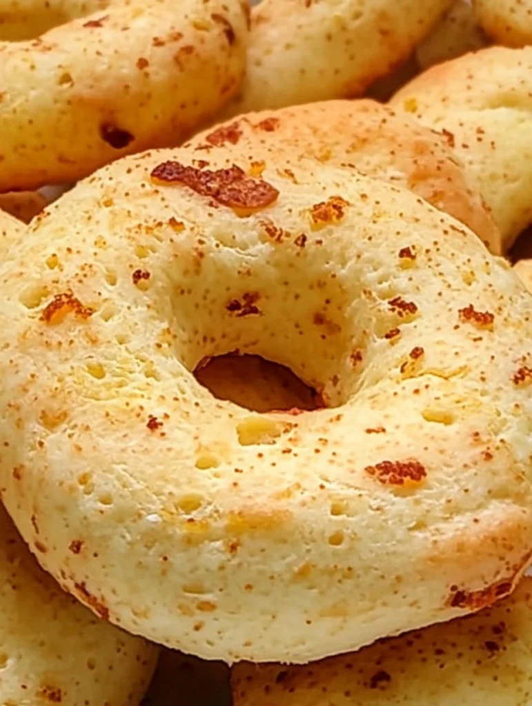 Pan de yuca recién horneado, dorado por fuera y suave por dentro, servido en una bandeja para el desayuno.