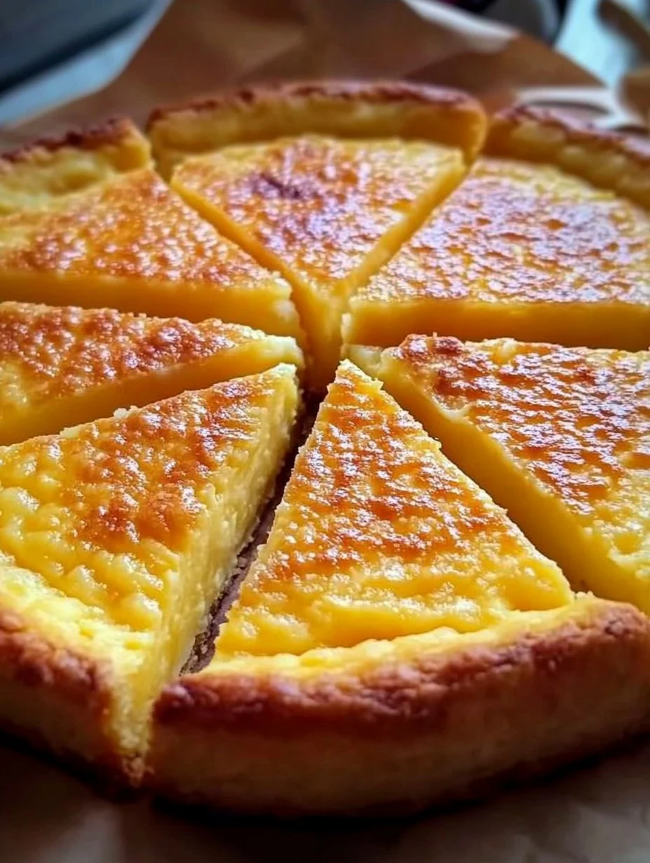 Pan de elote doradito recién horneado, servido en un plato blanco sobre una mesa rústica, con una textura suave por dentro y bordes crujientes dorados.