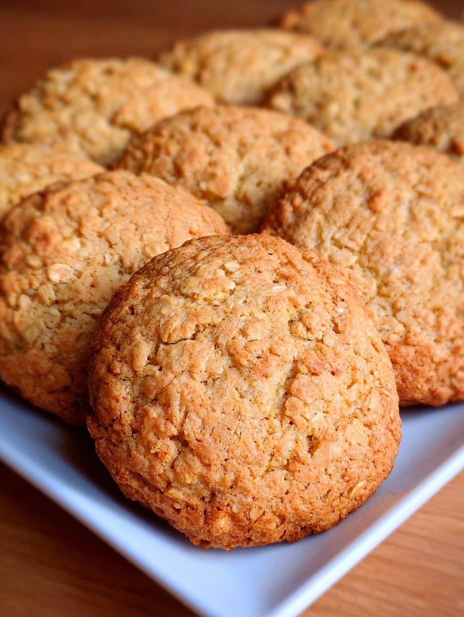 Galletas de avena caseras recién horneadas con chips de chocolate y nueces sobre una bandeja.