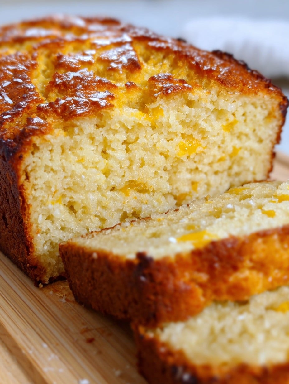 Pan de yogur cero carbohidratos casero, dorado y recién horneado, ideal para una dieta saludable.